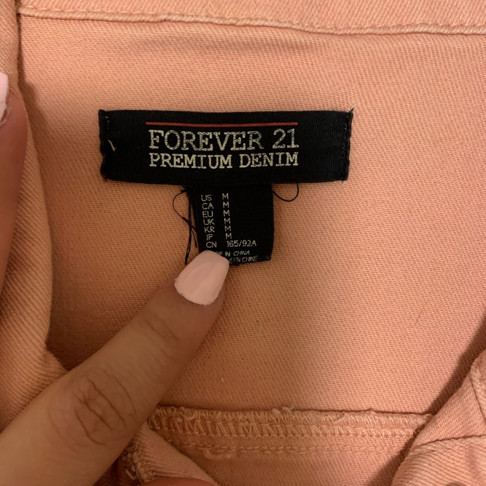 Pink Jean Jacket - Picture 2 of 5
